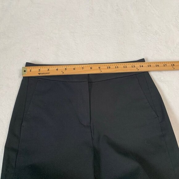 J. Crew black Kelsey flare pant cotton stretch crop length casual career pants - Picture 9 of 11